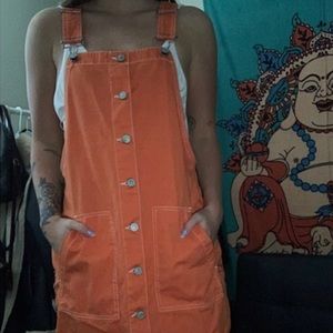Orange Dickies dress SOLD